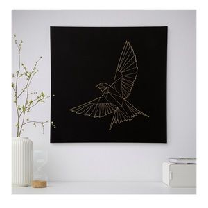 Ikea PJÄTTERYD Home Art Decor [Set of 2] Bird/Deer